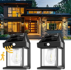 Solar Sensor Motion Wall Lights Tungsten Lamps®